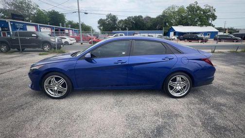 Intense Blue 2021 Hyundai ELANTRA SEL