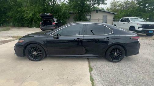 Midnight Black Metallic 2023 Toyota Camry XSE