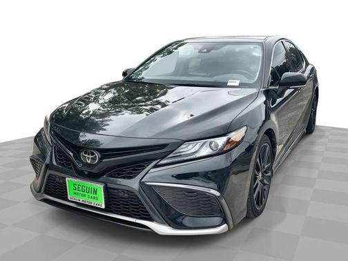 Midnight Black Metallic 2023 Toyota Camry XSE