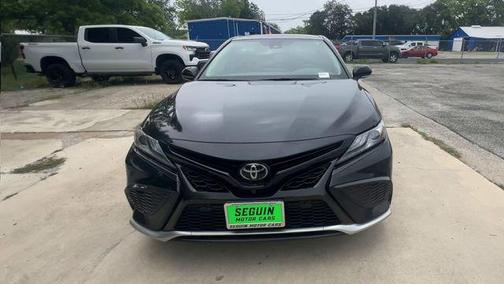 Midnight Black Metallic 2023 Toyota Camry XSE