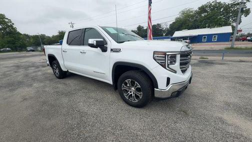Summit White 2024 GMC Sierra 1500 SLT