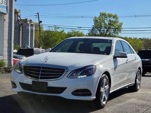 White 2015 Mercedes-Benz E-Class E 350 4MATIC AWD 4dr Sedan