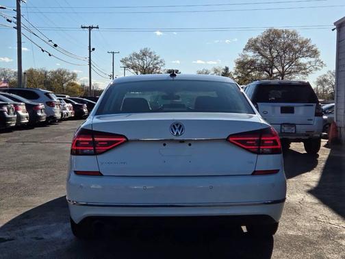 Pure White 2017 Volkswagen Passat 1.8T SEL Premium