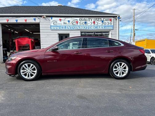 Red 2016 Chevrolet Malibu 1LT