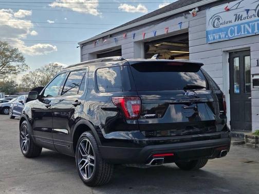 White Platinum Metallic Tri-Coat 2016 Ford Explorer Sport