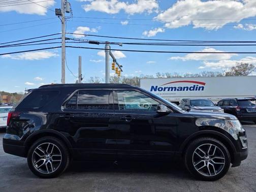 White Platinum Metallic Tri-Coat 2016 Ford Explorer Sport