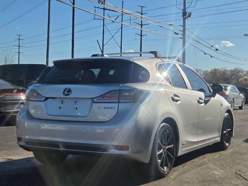 Silver Lining Metallic 2013 Lexus CT 200h Base 4dr Hatchback