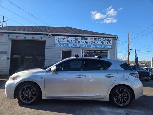 Silver Lining Metallic 2013 Lexus CT 200h Base 4dr Hatchback