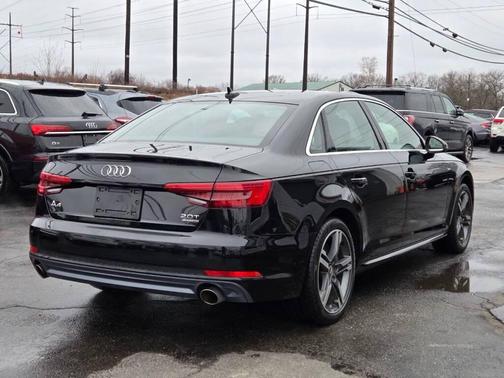Black 2017 Audi A4 2.0T Prestige