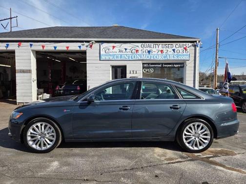 Gray 2014 Audi A6 3.0T Premium Plus