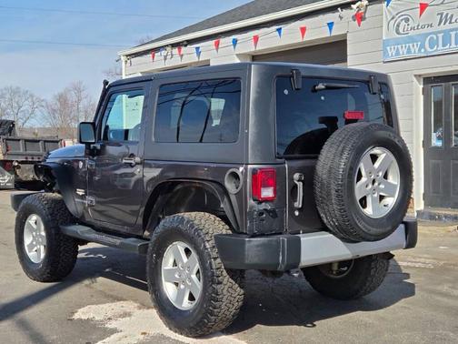 Gray 2014 Jeep Wrangler Sahara