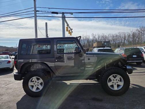 Gray 2014 Jeep Wrangler Sahara