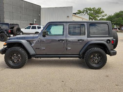 Green 2025 Jeep Wrangler Sport