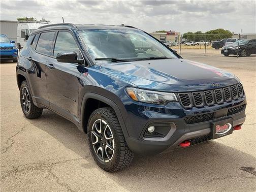Fathom Blue Pearlcoat 2026 Jeep Compass Trailhawk