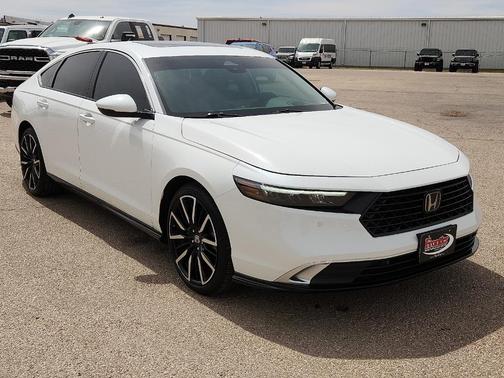 White 2024 Honda Accord Hybrid Touring
