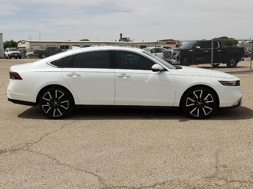 White 2024 Honda Accord Hybrid Touring