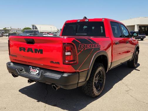 Red 2025 RAM 1500 Rebel