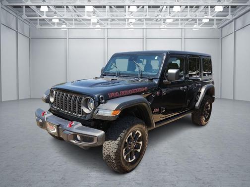 Black 2025 Jeep Wrangler Rubicon
