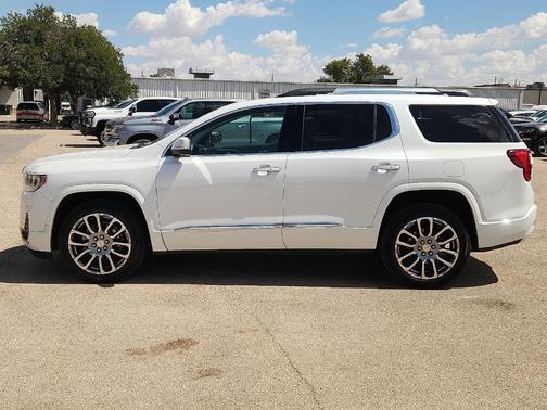 White Frost 2023 GMC Acadia Denali