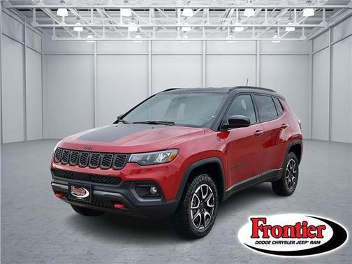 Red 2026 Jeep Compass Trailhawk SUV