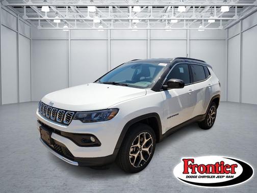 Bright White Clearcoat 2026 Jeep Compass Limited