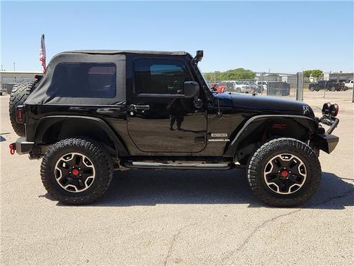 Black 2012 Jeep Wrangler Sport