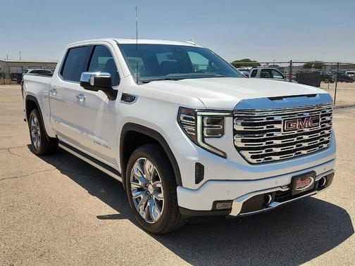 White Frost Tri-Coat 2024 GMC Sierra 1500 Denali
