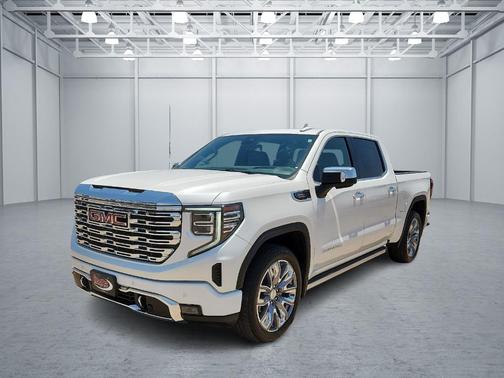 White Frost Tri-Coat 2024 GMC Sierra 1500 Denali