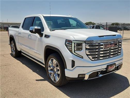 White Frost Tri-Coat 2024 GMC Sierra 1500 Denali