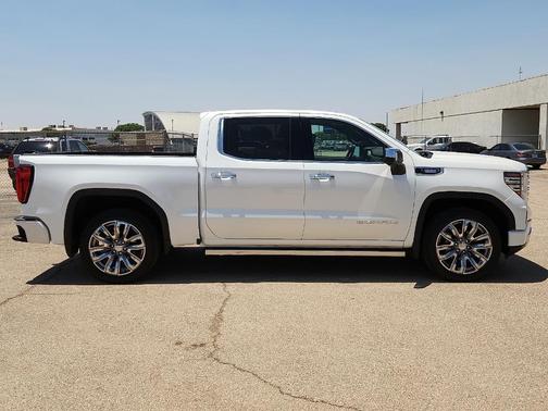White Frost Tri-Coat 2024 GMC Sierra 1500 Denali