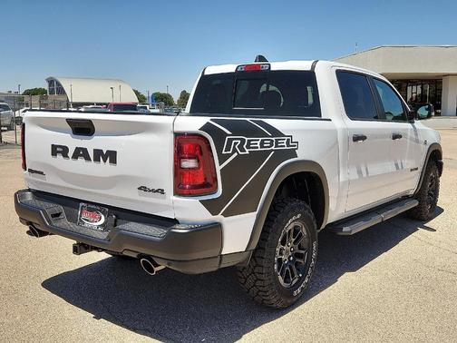 Bright White Clearcoat 2026 RAM 1500 Rebel
