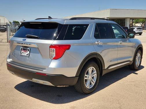 Iconic Silver 2023 Ford Explorer XLT