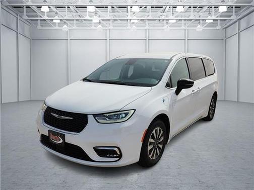 Bright White 2024 Chrysler Pacifica Hybrid Select Passenger Van