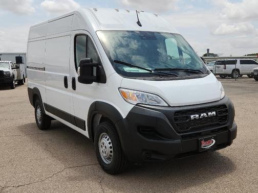 Bright White Clearcoat 2025 RAM ProMaster 2500 High Roof