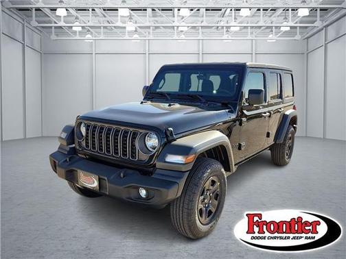 Black Clearcoat 2026 Jeep Wrangler Sport SUV
