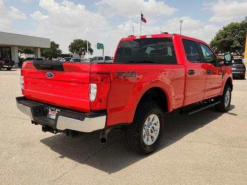 Red 2022 Ford F-350
