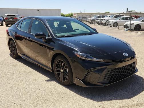 Black 2025 Toyota Camry