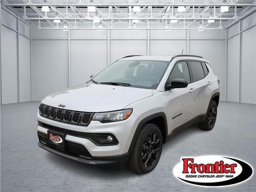 Silver 2026 Jeep Compass Latitude SUV