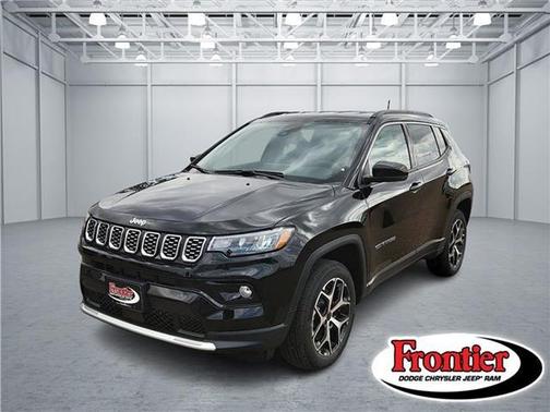 Black 2026 Jeep Compass Limited SUV