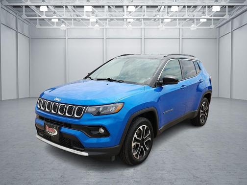 Blue 2024 Jeep Compass Limited