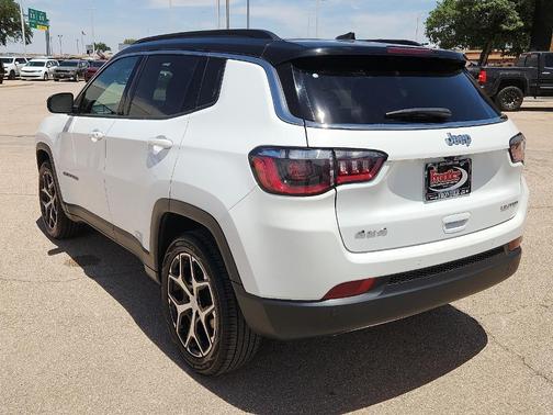 Bright White 2024 Jeep Compass Limited