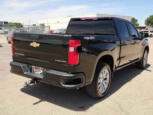 Black 2024 Chevrolet Silverado 1500 Custom