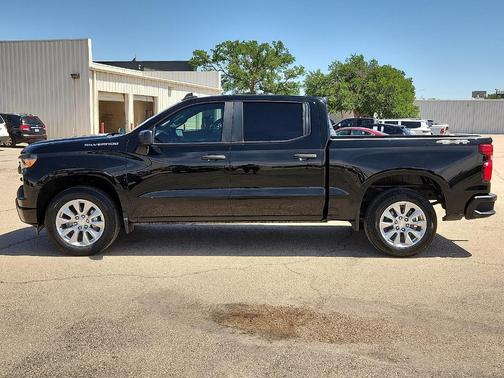 Black 2024 Chevrolet Silverado 1500 Custom