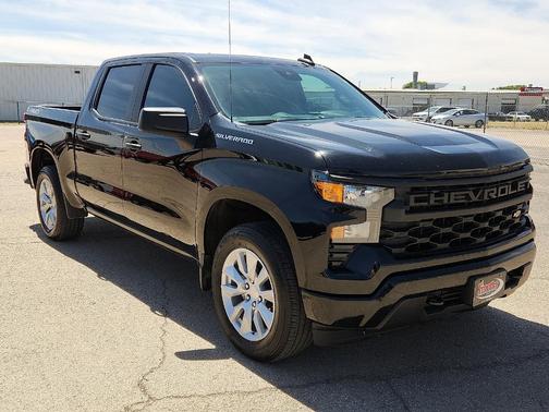 Black 2024 Chevrolet Silverado 1500 Custom