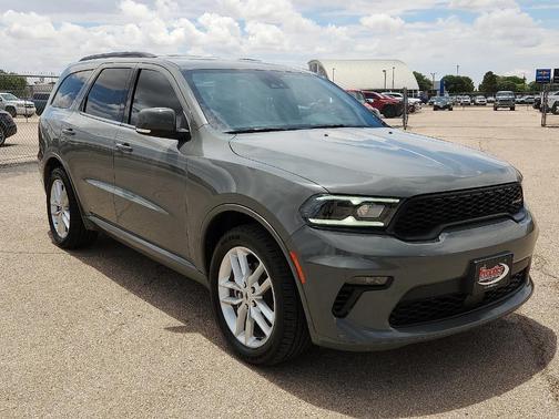 Gray 2022 Dodge Durango GT
