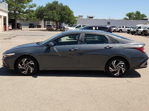 Gray 2024 Hyundai ELANTRA Limited