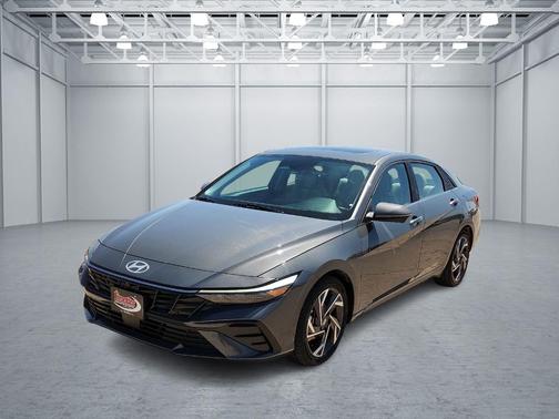 Gray 2024 Hyundai ELANTRA Limited