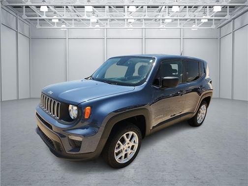 Slate Blue Pearlcoat 2023 Jeep Renegade Latitude