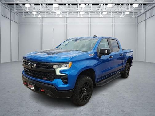 Blue 2022 Chevrolet Silverado 1500 LT Trail Boss