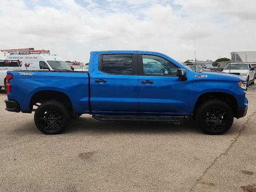 Blue 2022 Chevrolet Silverado 1500 LT Trail Boss